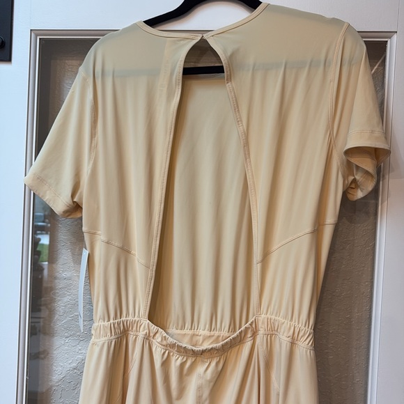 Cream Lululemon lightweight Romper - Picture 5 of 5